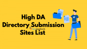 Free Directory Submission Sites List
