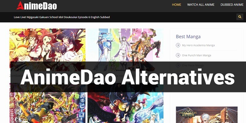 6 Best AnimeDao Alternatives To Watch Anime Online In 2023 – Seomadtech